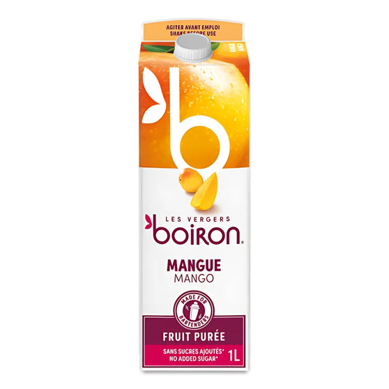 Les Vergers Boiron Mango Puree 6 x 1tr - 59780520_1.jpg