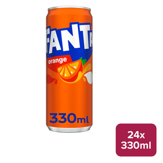 Fanta Orange 24 x 330ml Slim Can - 58310033_B.jpg