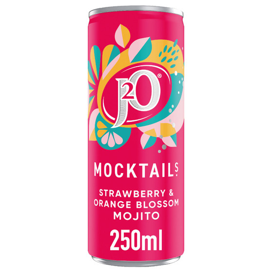 J2O Strawberry Orange Blossom Mojito 12x250ml Can - 51420421.jpg