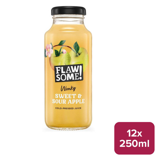 Flawsome! Sweet & Sour Apple Cold-Pressed Juice 12 x 250ml NRB - 55996876_B.jpg