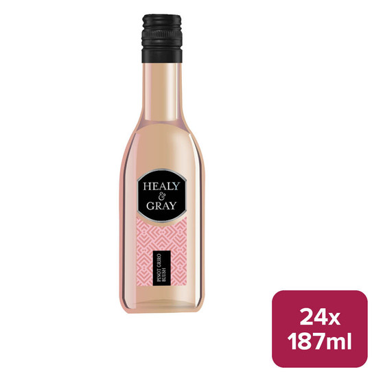 Healy & Gray Pinot Grigio Rose 12 x 187ml PET - 49850265_B.jpg