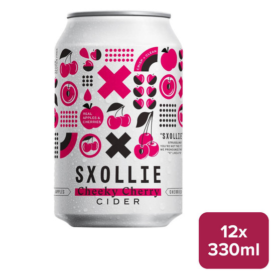 Sxollie Cherry Cider 12 x 330ml Can - 28099171_B.jpg