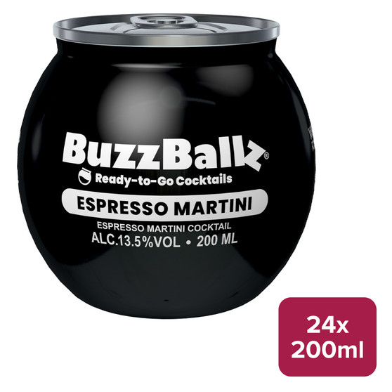 BuzzBallz Espresso Martini Cocktail 24 x 200ml PET - 30070157_B.jpg