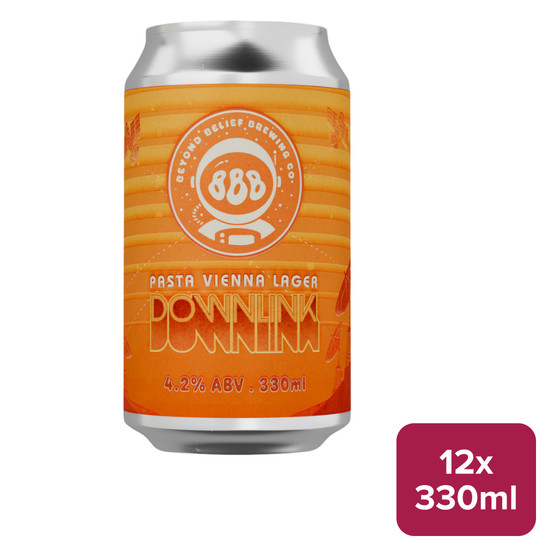 Beyond Belief Downlink Pasta Vienna Lager 12 x 330ml Can - 26630154_B.jpg