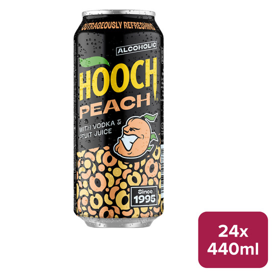 Hooch Peach 24 x 440ml Can - 24241265_B.jpg