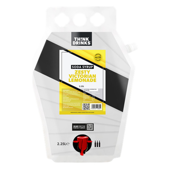 Think Drinks Zesty Victorian Lemonade 2 x 2.25L BIB - 59736985_1.jpg