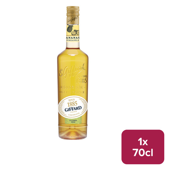 Giffard Alcohol Free Pineapple Liqueur 70cl - 36315861_B.jpg