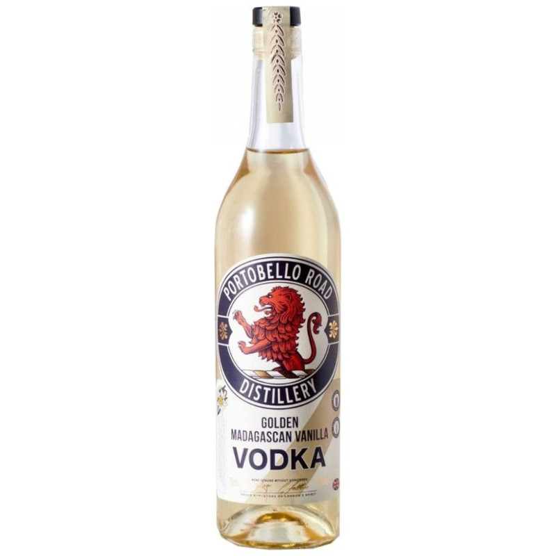 Portobello Road Golden Madagascan Vanilla Vodka 70cl NRB