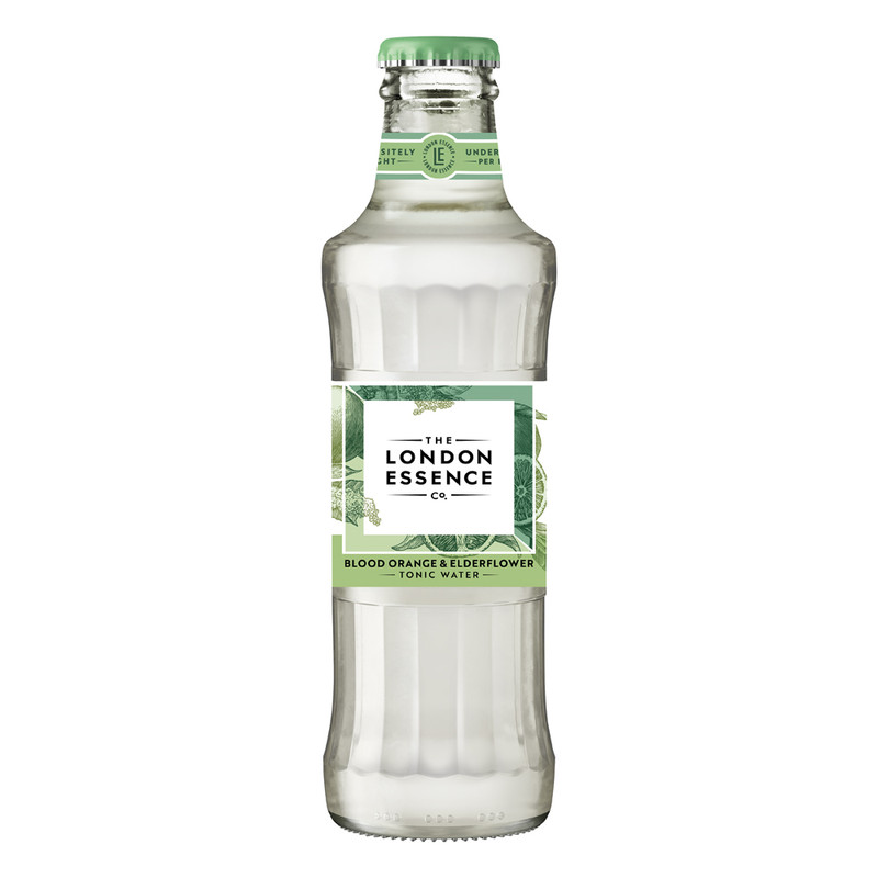 London Essence Blood Orange & Elderflower Tonic Water 24 x 200ml NRB