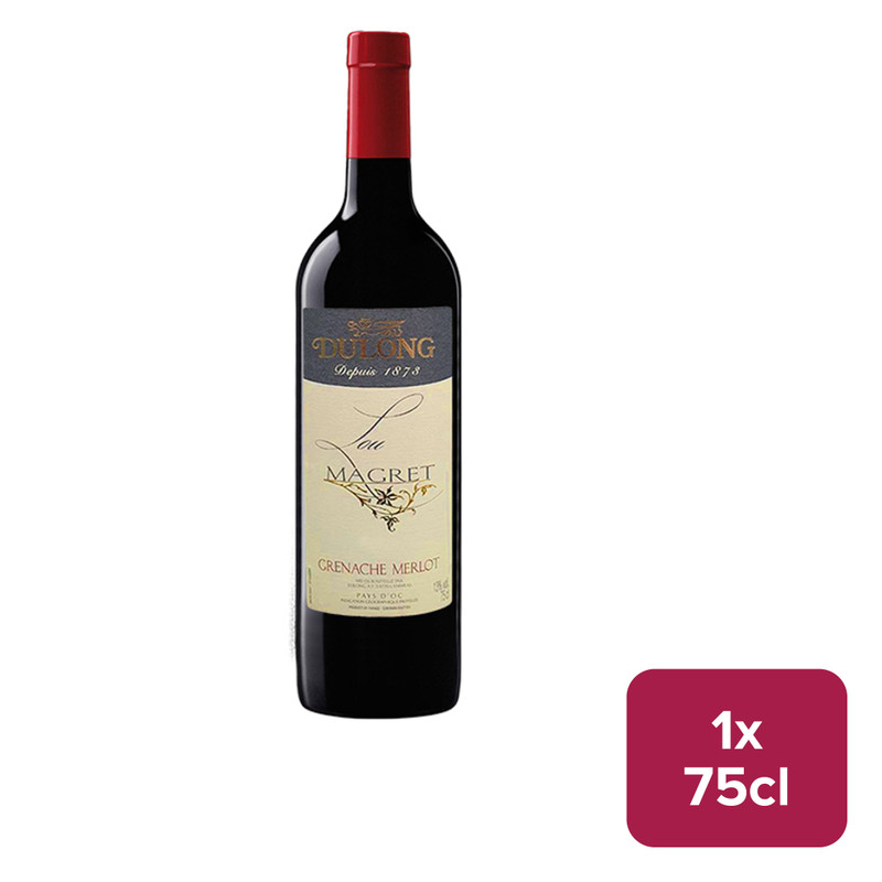 Dulong Lou Magret Grenache Merlot VDP d'Oc 75cl NRB - 49740040_B.jpg