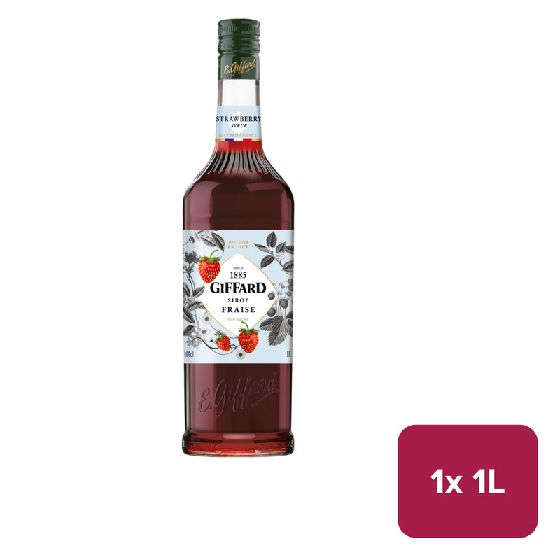 Giffard Sirop Fraise (Strawberry) 1L NRB - 36280145_B.jpg