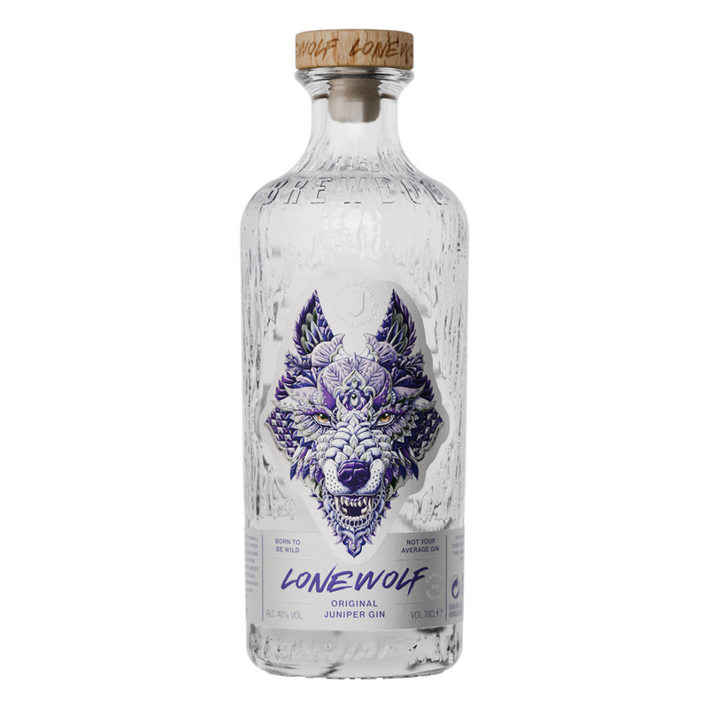 LoneWolf Original Juniper Gin 70cl NRB