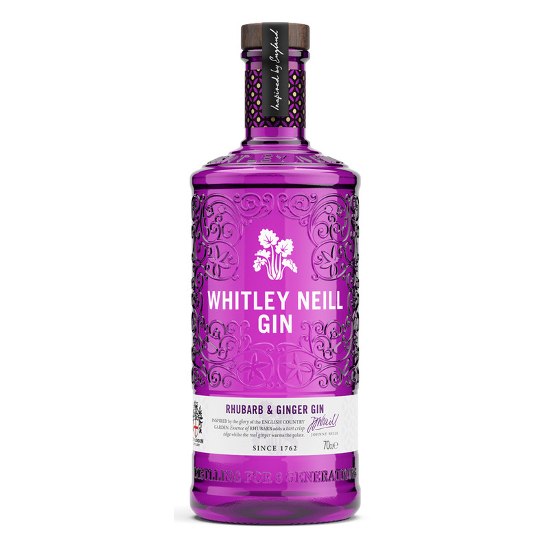 Whitley Neill Rhubarb & Ginger Gin 70cl NRB