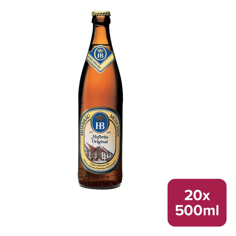Hofbrau Original 20 x 500ml NRB - 26691623_B.jpg