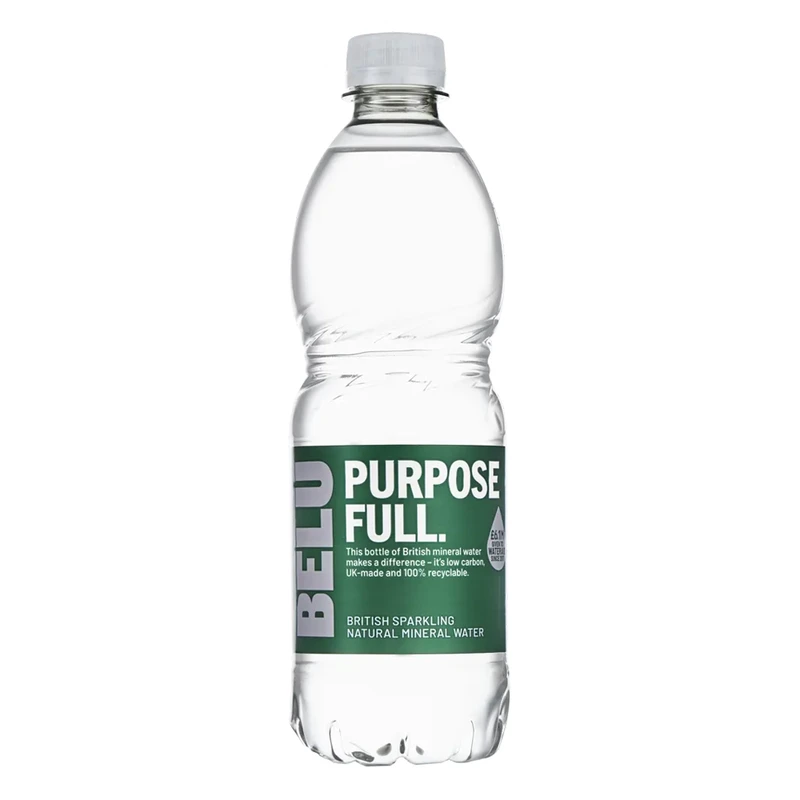 Belu Sparkling Water 24 x 500ml PET