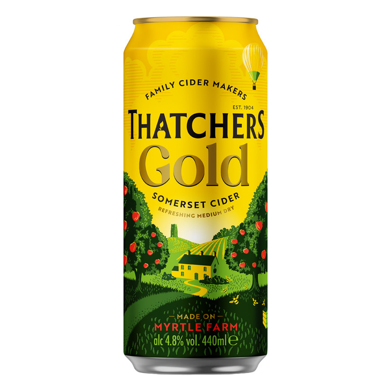 Thatchers Gold 24 x 440ml Can