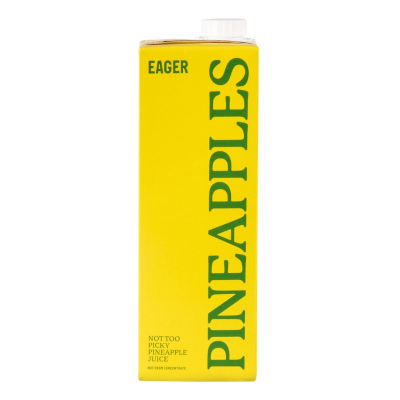 Eager Pineapple Juice 8 x 1L Carton