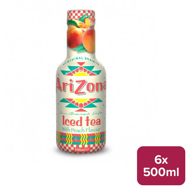 AriZona Iced Tea with Peach 6 x 500ml PET - 53990875_B.jpg