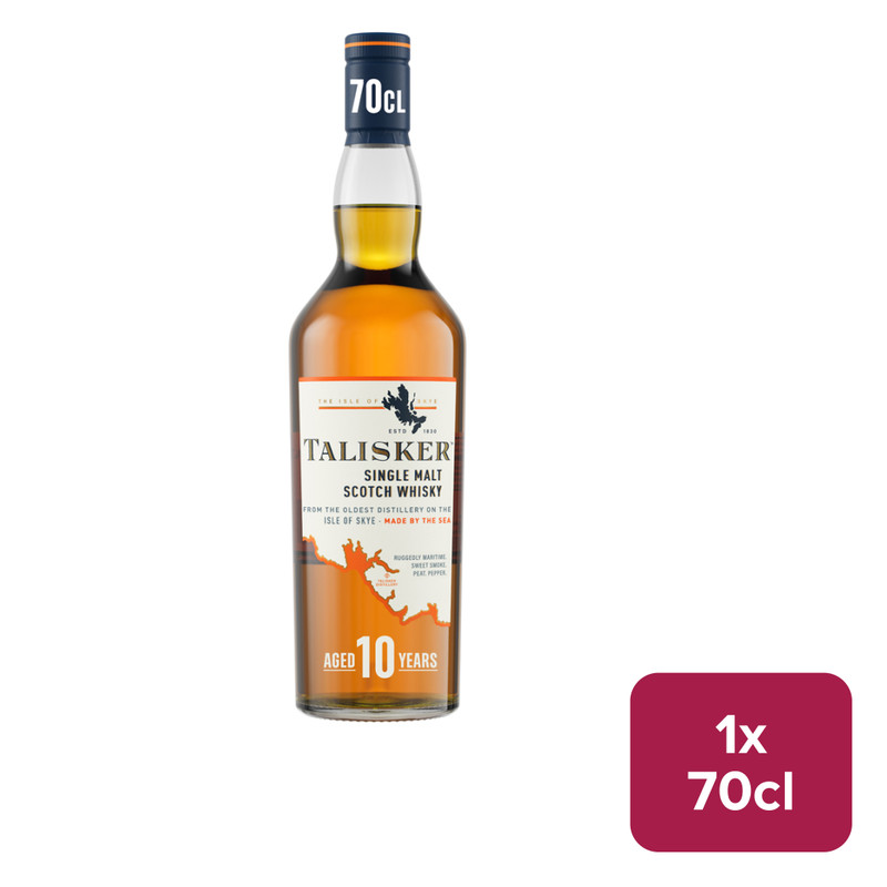 Talisker 10 Year Old Single Malt Scotch Whisky 70cl NRB - 31160047_B.jpg