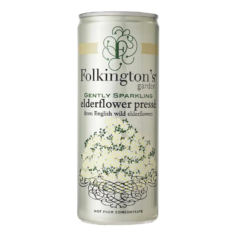 Folkingtons Elderflower Presse Drink 12 x 250ml Cans - 55220830_4.jpg