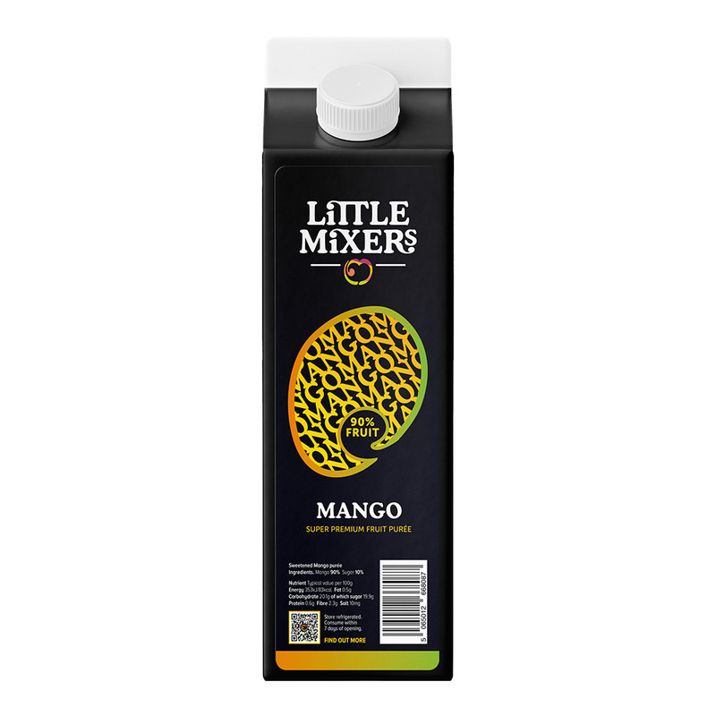 Little Mixers Super Premium Mango Puree 4 x 1L Carton - 58778454.jpg
