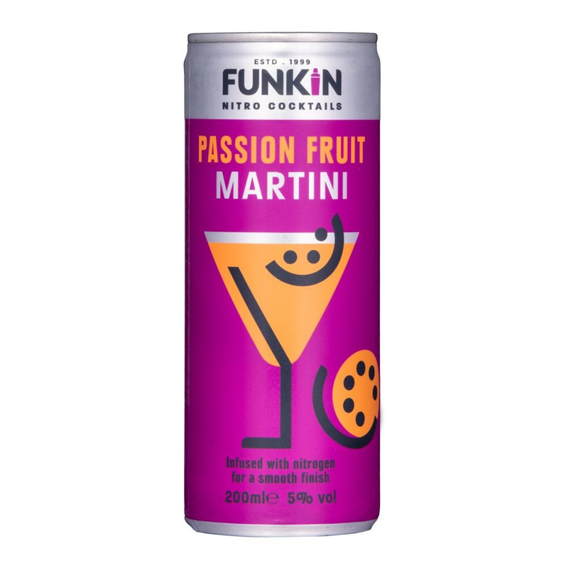 Funkin Nitro Passion Fruit Martini 12 x 200ml Can