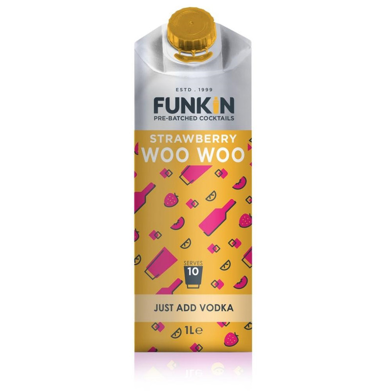Funkin Strawberry Woo Woo Pre-Batched Just Add Vodka 6 x 1L NRB - 59739049_3.jpg