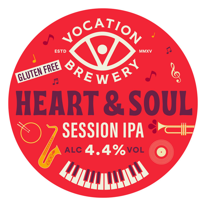 Vocation Heart & Soul Gluten Free Session IPA 9G Cask