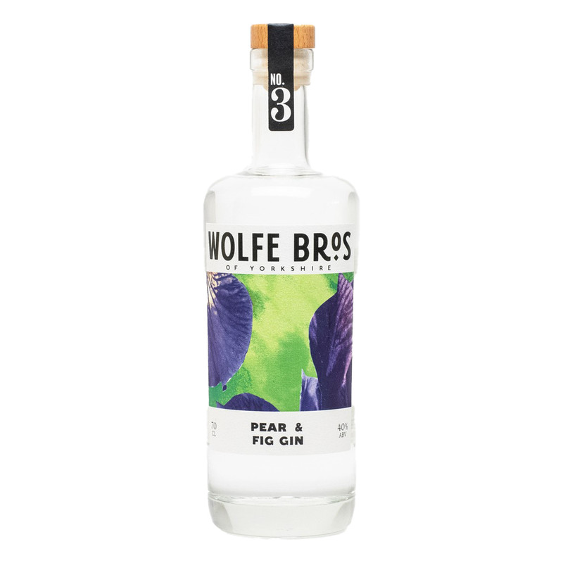 Wolfe Bros Pear & Fig Gin 70cl NRB