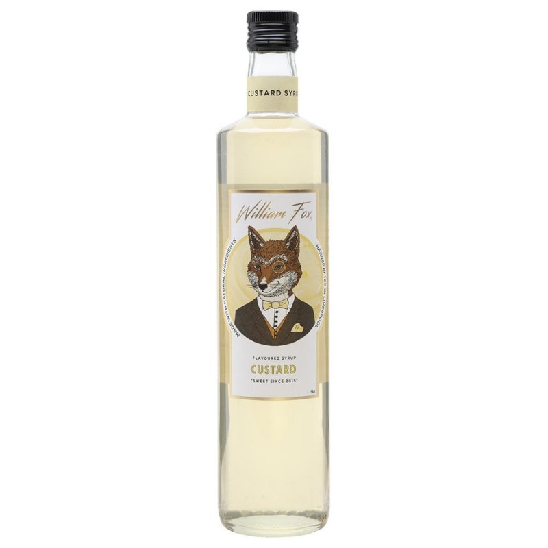 William Fox Custard Syrup 75cl NRB