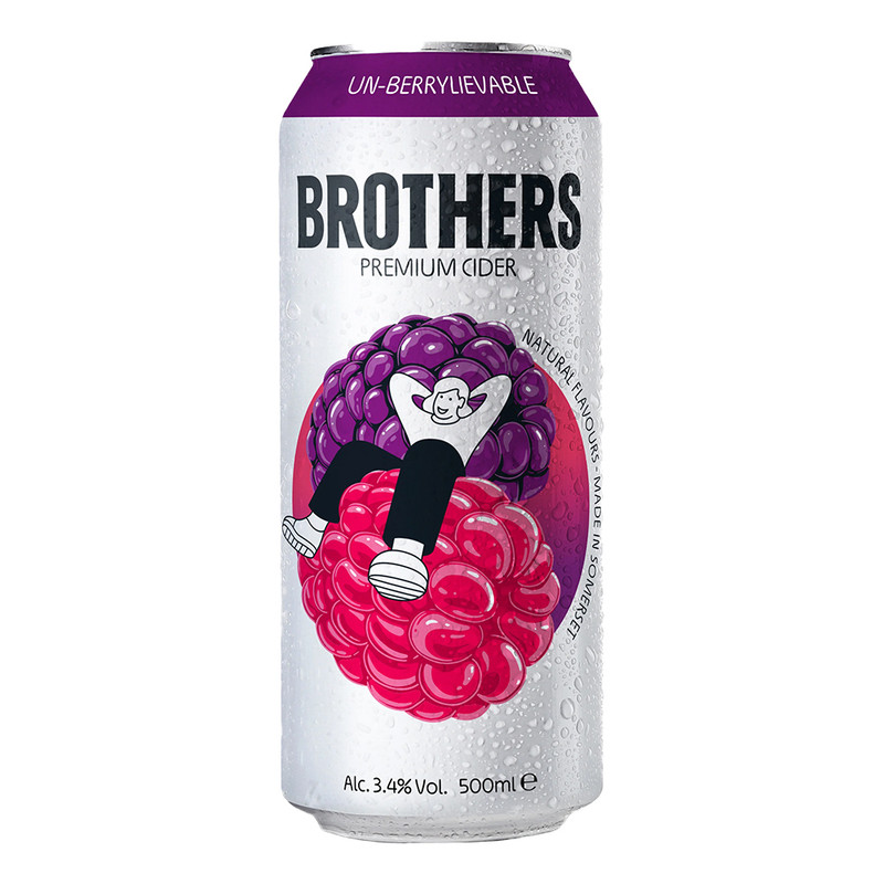 Brothers Un-Berryleivable 24 x 500ml Can
