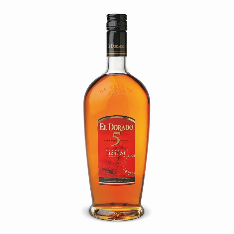 El Dorado 5 Year Old Rum 70cl NRB