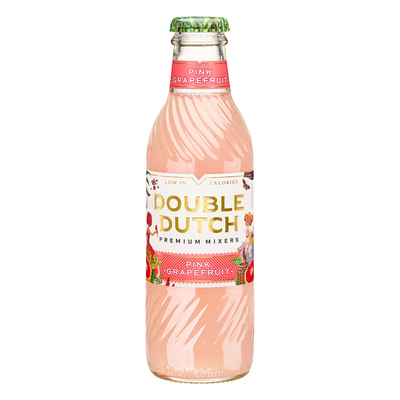 Double Dutch Pink Grapefruit 24 X 200ml  NRB