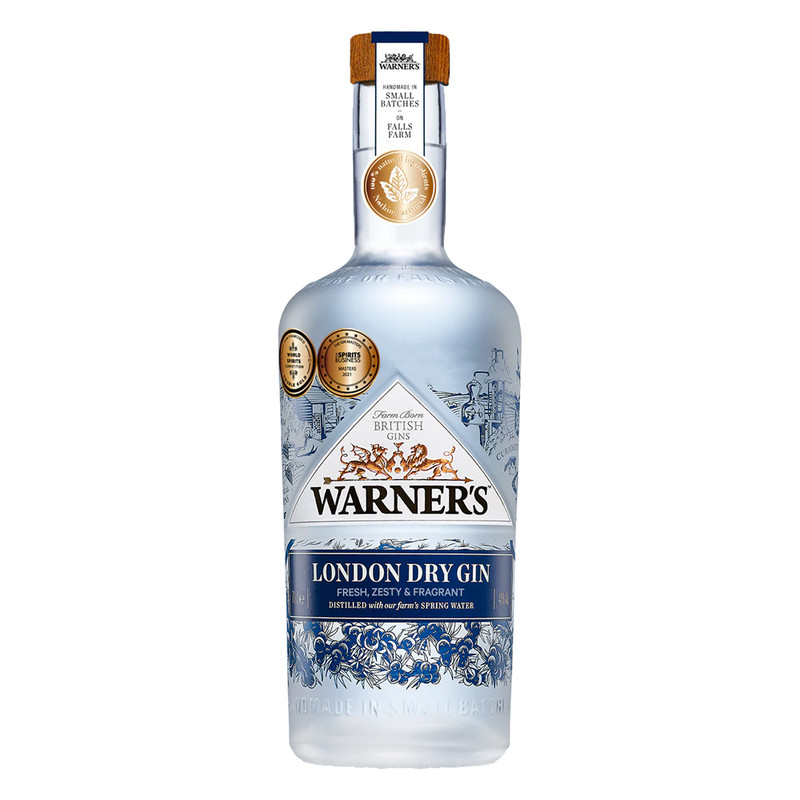 Warner's London Dry Gin 70cl NRB