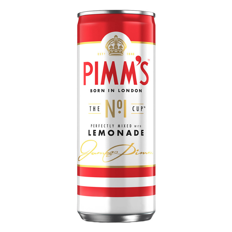 Pimm's No. 1 Cup & Lemonade 12 x 250ml Can - 36020147_1.jpg