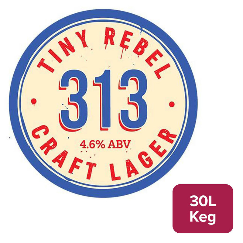 Tiny Rebel 313 Craft Lager 30L - 15611509_B.jpg