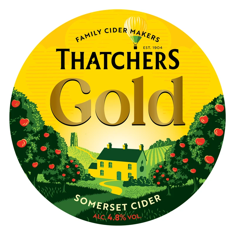 Thatchers Gold 50L Keg