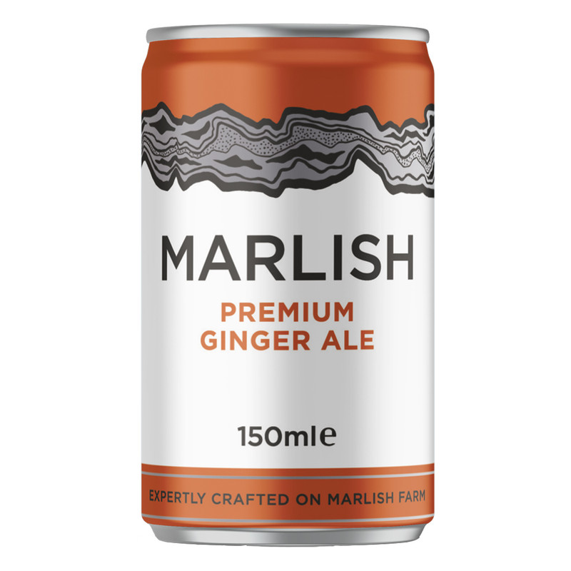 Marlish Ginger Ale 24x150ml Can