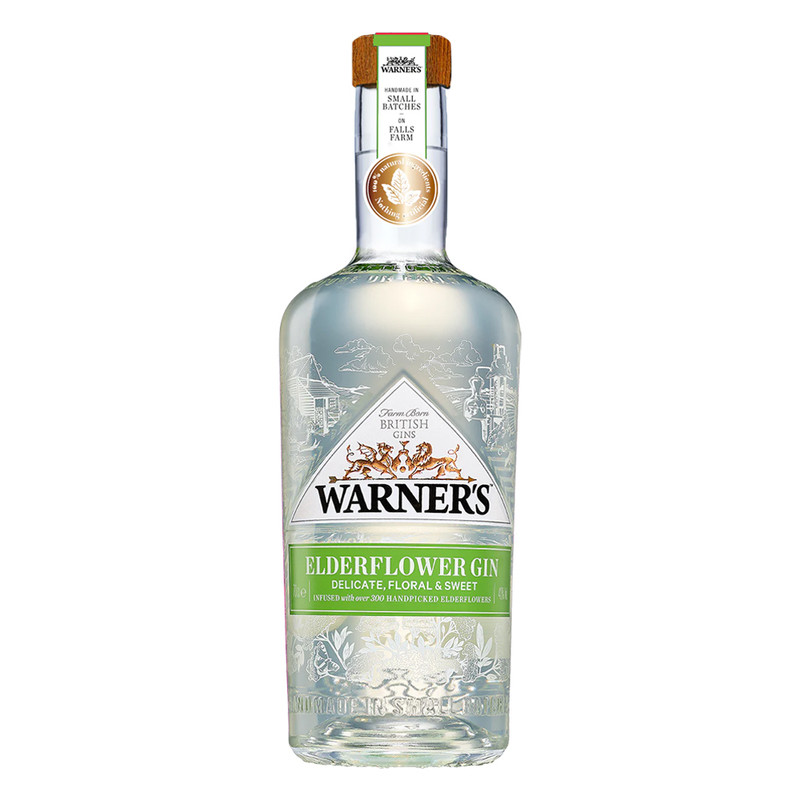 Warner's Elderflower Gin 70cl NRB