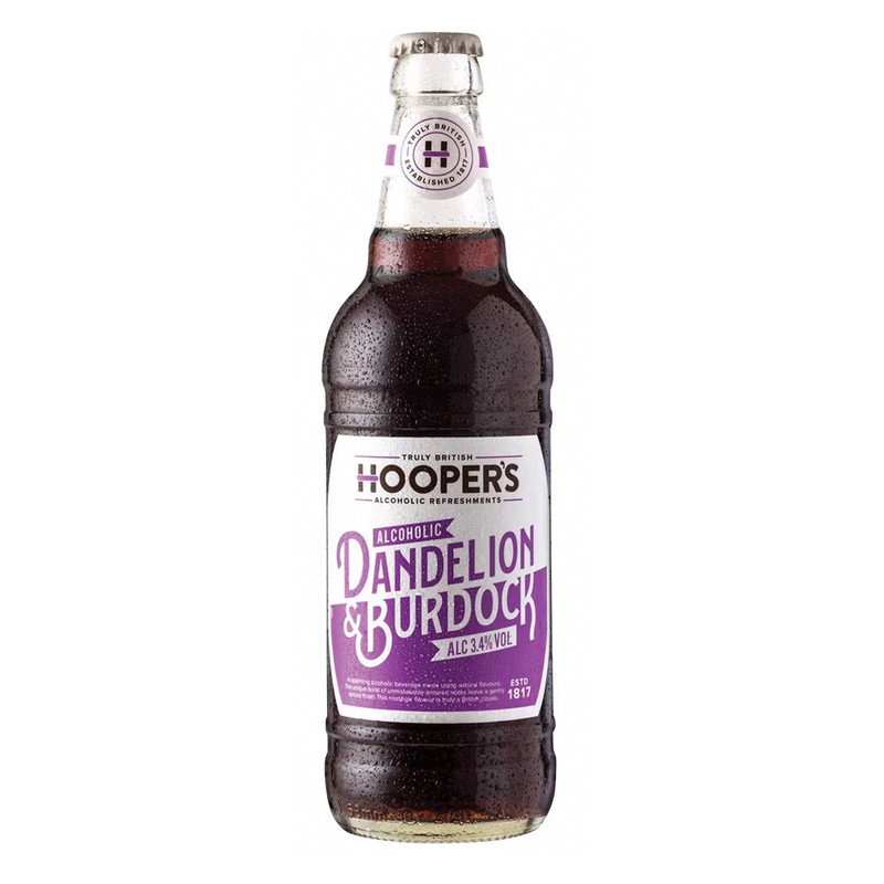 Hoopers Dandelion & Burdock 3.4% 12 x 500ml NRB - 28040334.jpg