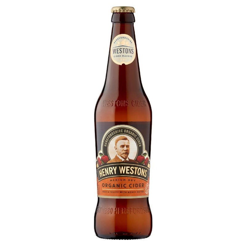 Westons Organic Cider 8 x 500ml NRB