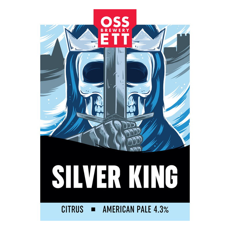 Ossett Silver King Pale Ale 9G Cask 4.3%