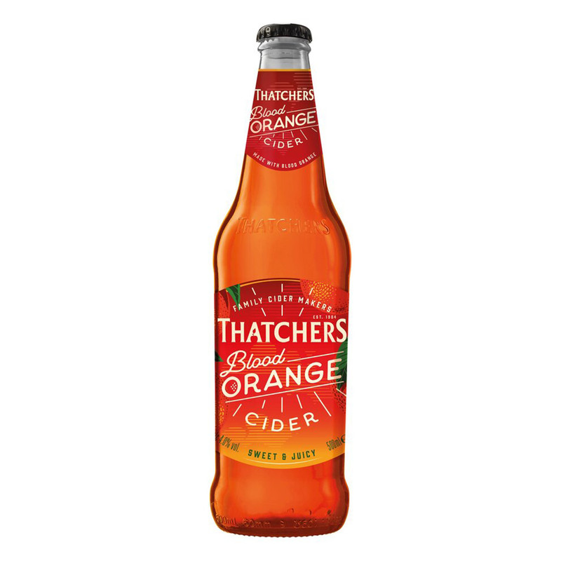 Thatchers Blood Orange Cider 6 x 500ml NRB