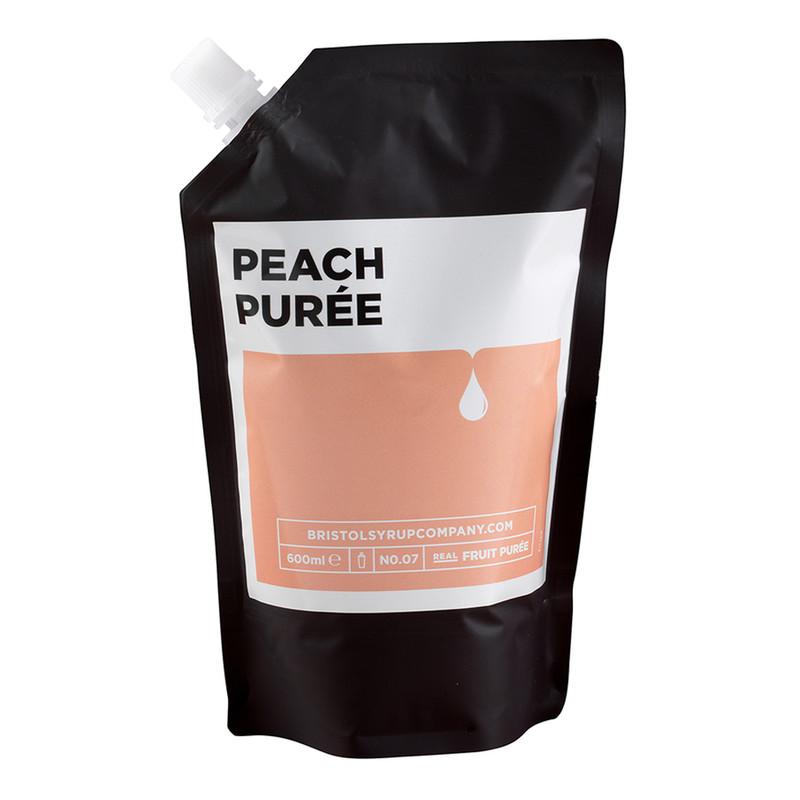 Bristol Syrup Peach Puree 10 x 600ml