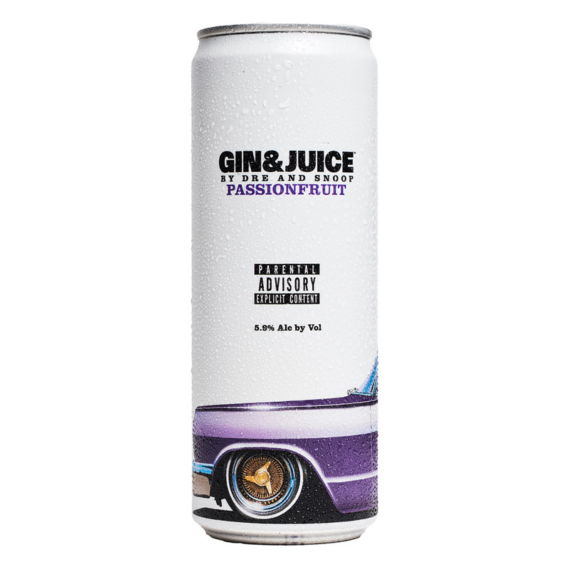 Gin & Juice By Dre & Snoop Passionfruit 12 x 250ml Can - 33097873.jpg