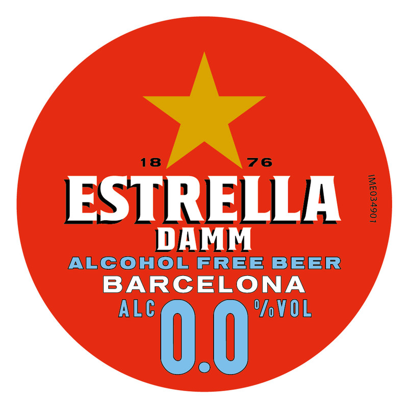Estrella Damm 0.0% 20L Keg