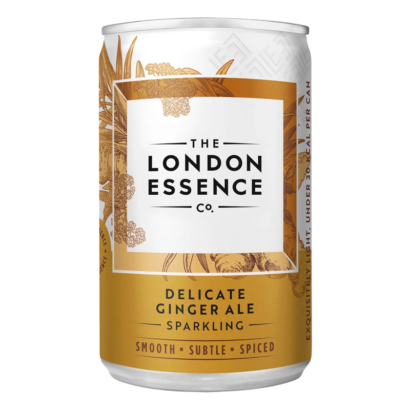London Essence Delicate Ginger Ale 24 x 150ml Can - 51230044_1.jpg