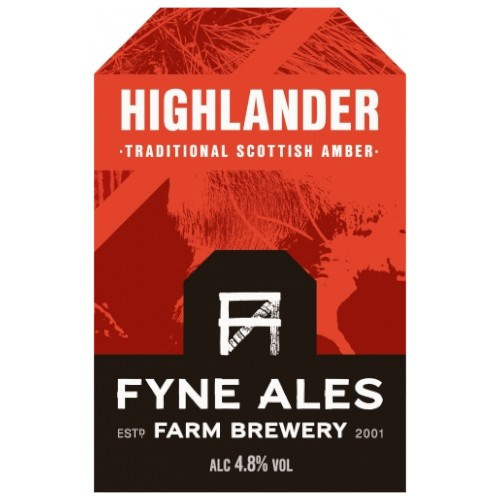 Fyne Highlander Amber Ale 9G Cask