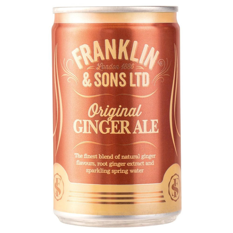 Franklin & Sons Ginger Ale 24 x 150ml - 55250015.jpg