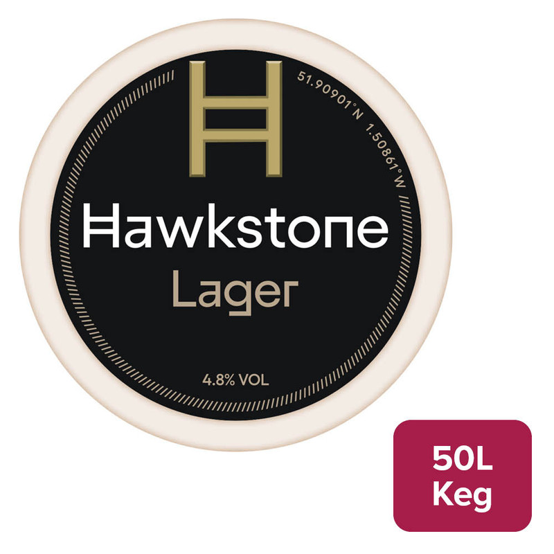 Hawkstone Premium Lager 50L Keg - 13322001_B.jpg